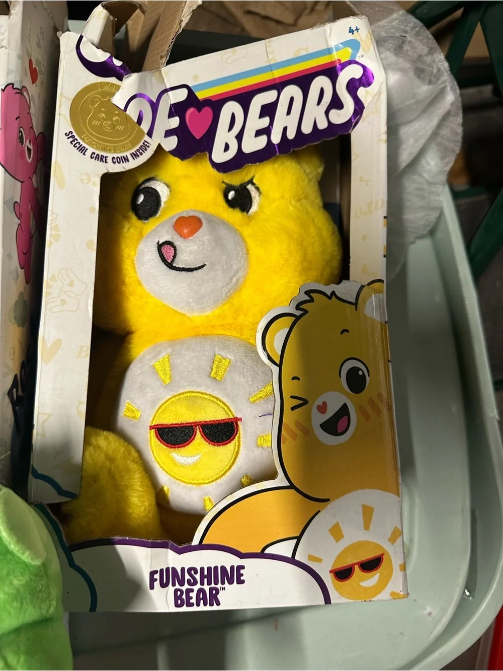 Care Bears Good Luck Bear Plush - Bright Green